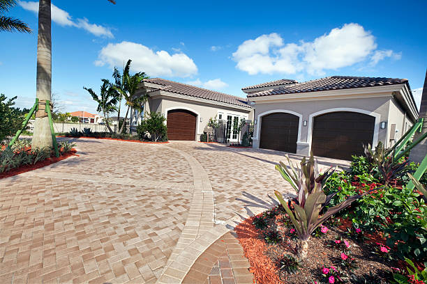 Residential Paver Driveway in Grace, ID